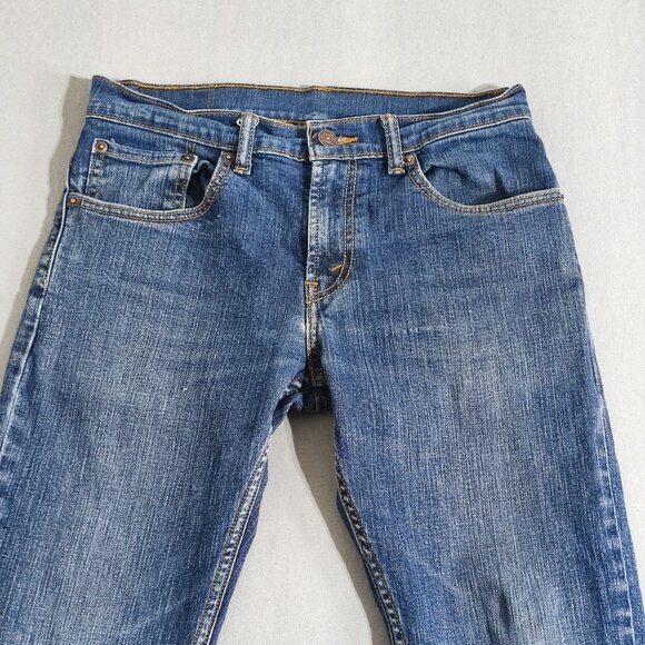 Levi's 511 jeans men's youth size 16 reg / W28/L28 denim blue slim fit straight - Picture 2 of 13